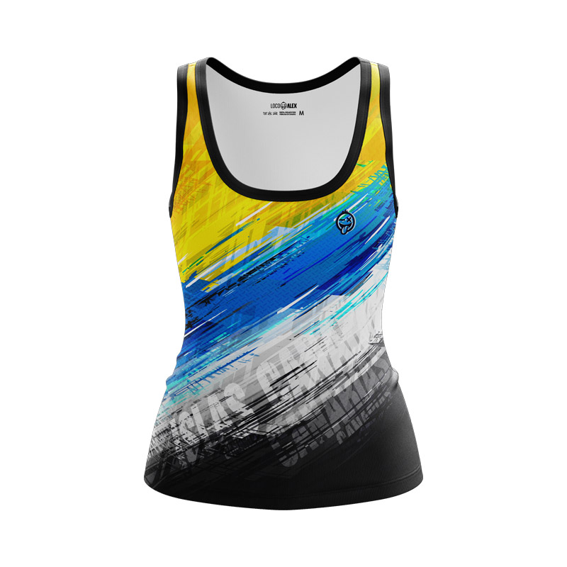 Camiseta-Nadadora-Chica---Frente-CanariasCrazy2 NADADORA CANARIAS CRAZY - Imagen 1